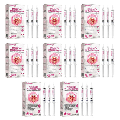 🌿Rolimey® DenPerm – Gel natural de relleno y reparación del esmalte dental para la restauración de caries 🧼