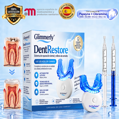 Glimmerly® Sistema DentRestore de reparación y relleno dental💥