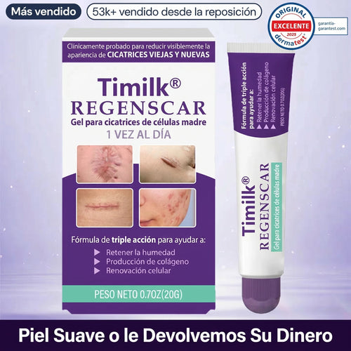 Timilk® ReGenScar Gel para cicatrices con células madre
