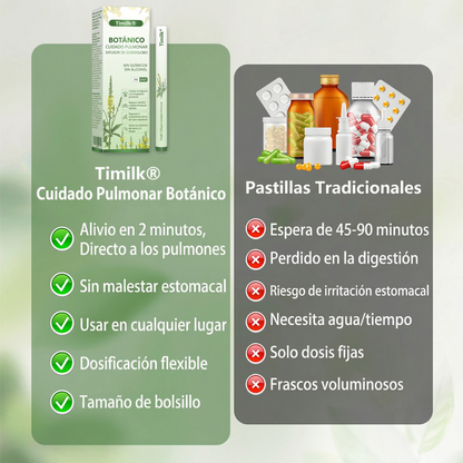 👩‍💼 Difusor de cuidado pulmonar a base de hierbas Timilk® con verbasco (Mullein)