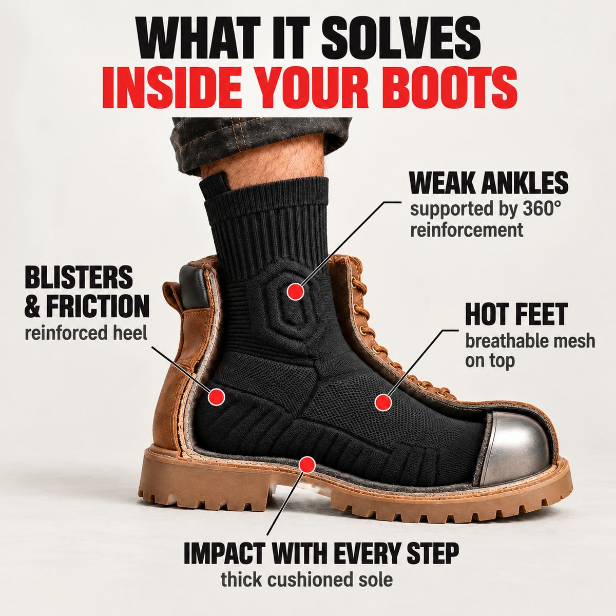 Rempart Protective Work Socks
