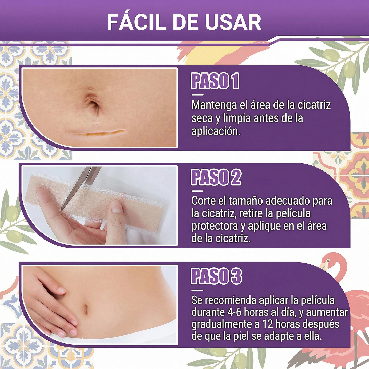 ✅Tienda oficial |BBOJI®ÁCIDO HIALURÓNICO CINTA DE REPARACIÓN DE NANO MICROMUJAS 🏥(Tratamiento de cicatrices antiguas y recientes, reducción de cicatrices quirúrgicas, estrías, queloides, acné, quemaduras, verrugas, dermatomas y varices)