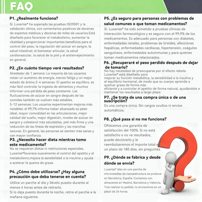 𝑳𝒖𝒙𝒂𝒓𝒊𝒔𝒆® 🥑 Moringa & Berberina 10 en 1 Parche Avanzado de Microagujas Nano (Uso diario, cambios visibles en 7 días) 👩‍⚕️ Obesidad, Diabetes, Apnea del Sueño y Problemas Articulares
