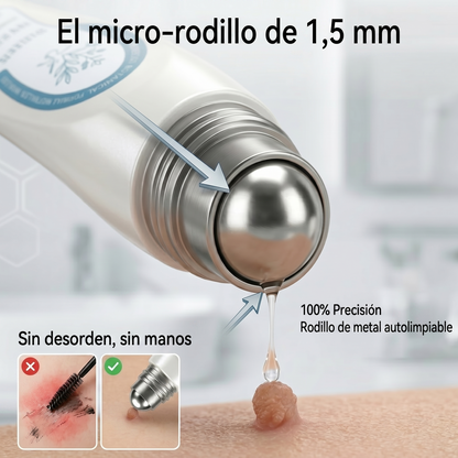 𝐏𝐢𝐜𝐝𝐨® 𝐁𝐨𝐫𝐫𝐚𝐝𝐨𝐫 𝐝𝐞 𝐕𝐞𝐫𝐫𝐮𝐠𝐚𝐬 𝐲 𝐌𝐚𝐧𝐜𝐡𝐚𝐬 𝐝𝐞 𝟕 𝐃í𝐚𝐬(Aplicador roll-on: sin dolor ni cicatrices)🐾