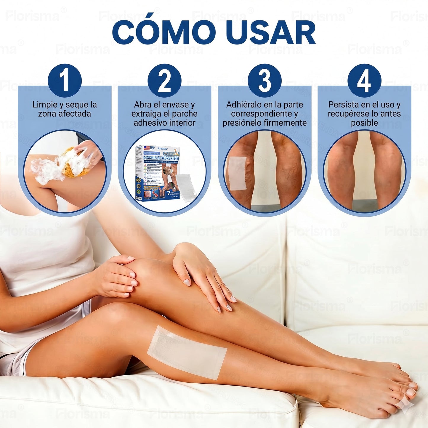 Un parche al día. Alivio visible de las venas en solo 7 días🍃 𝑭𝑳𝑶𝑹𝑰𝑺𝑴𝑨® 𝑫𝑰𝑶𝑺𝑴𝑰𝑵 & 𝑯𝑬𝑺𝑷𝑬𝑹𝑰𝑫𝑰𝑵 𝑪𝒍𝒊𝒏𝒊𝒄𝒂𝒍-𝑮𝒓𝒂𝒅𝒆 𝑭𝒐𝒓𝒎𝒖𝒍𝒂 𝑴𝒊𝒄𝒓𝒐𝒏𝒆𝒆𝒅𝒍𝒆 𝑷𝒂𝒕𝒄𝒉💌